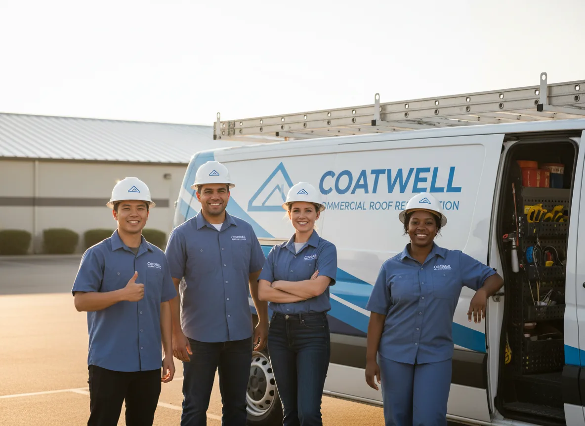 Commercial roof coating company in Crystal Spring, PA